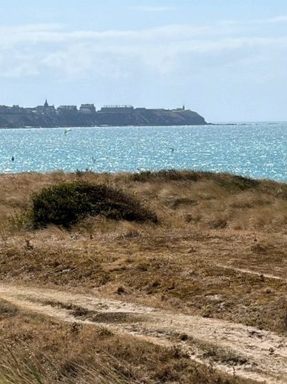 Rugged coastline seen from Dinard Golf Club