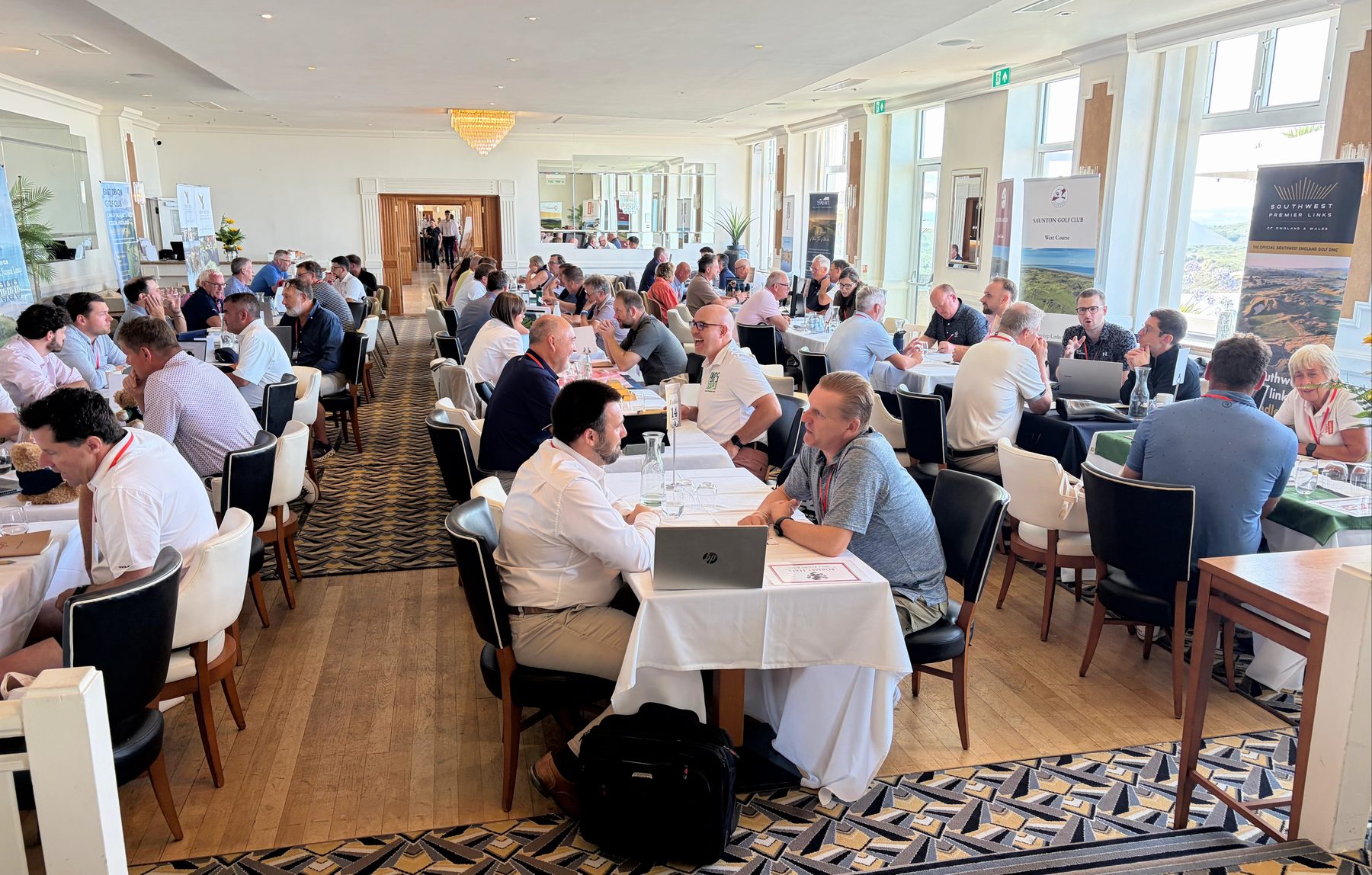 Speed dating appointments between buyers and sellers at the GTE Convention, Saunton Sands Hotel