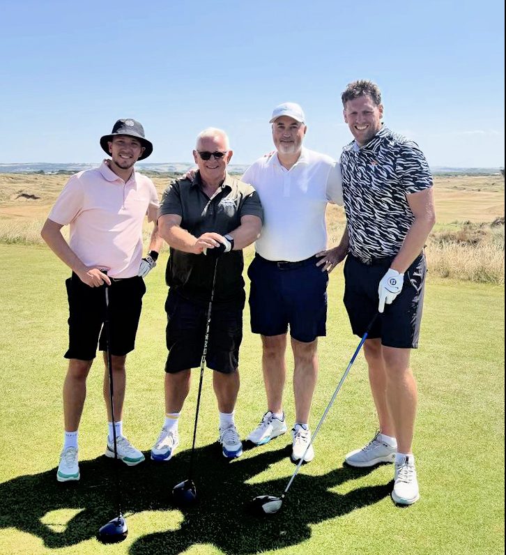 A convention fourball at Saunton Golf Club
